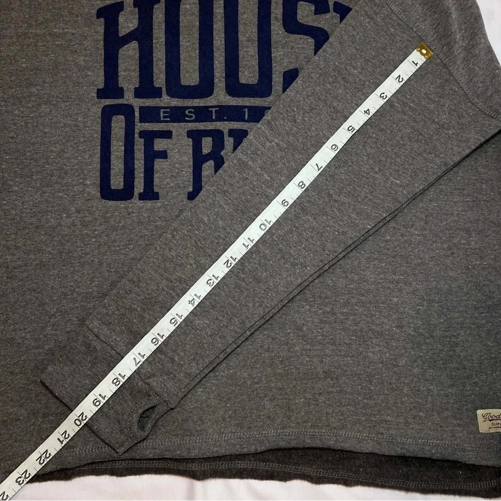 House Of Blues Crop Hoodie  size XL - Picture 9 of 9